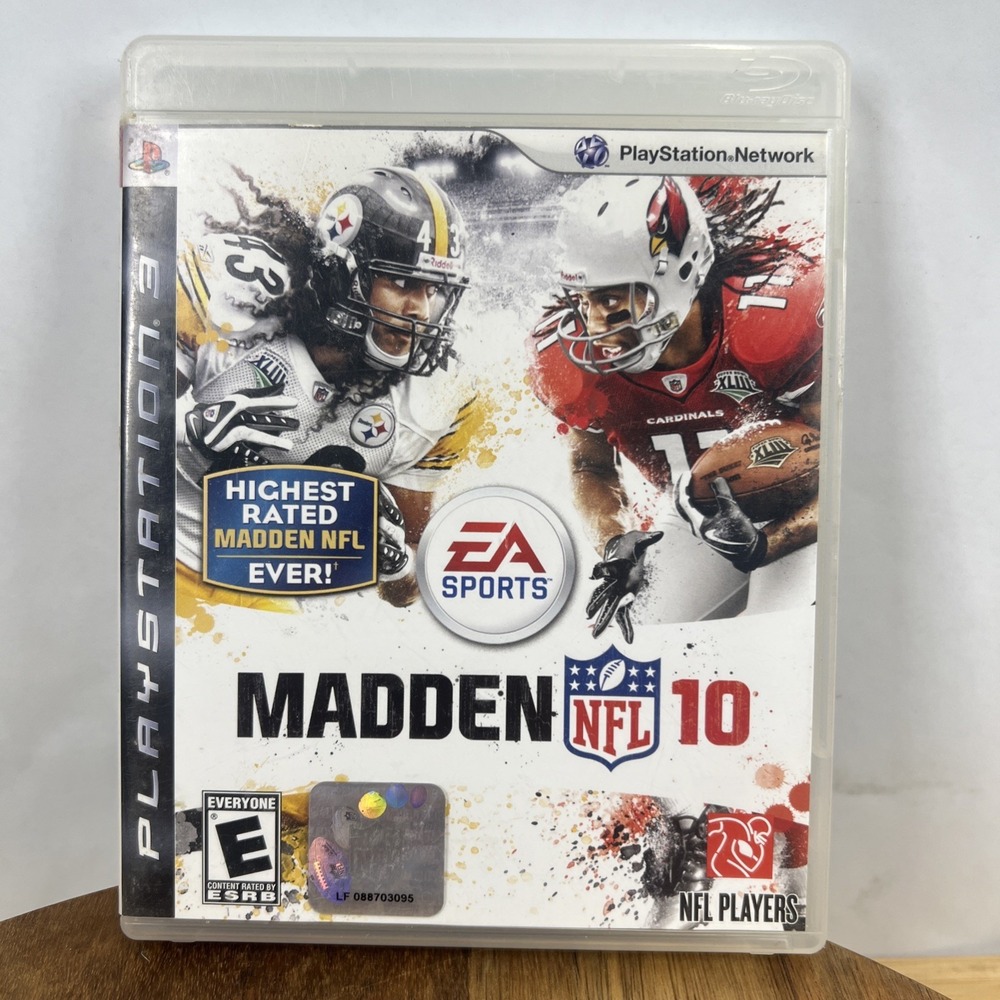 Madden‎ NFL 10 (Sony PlayStation 3, 2009) CIB - Very Good